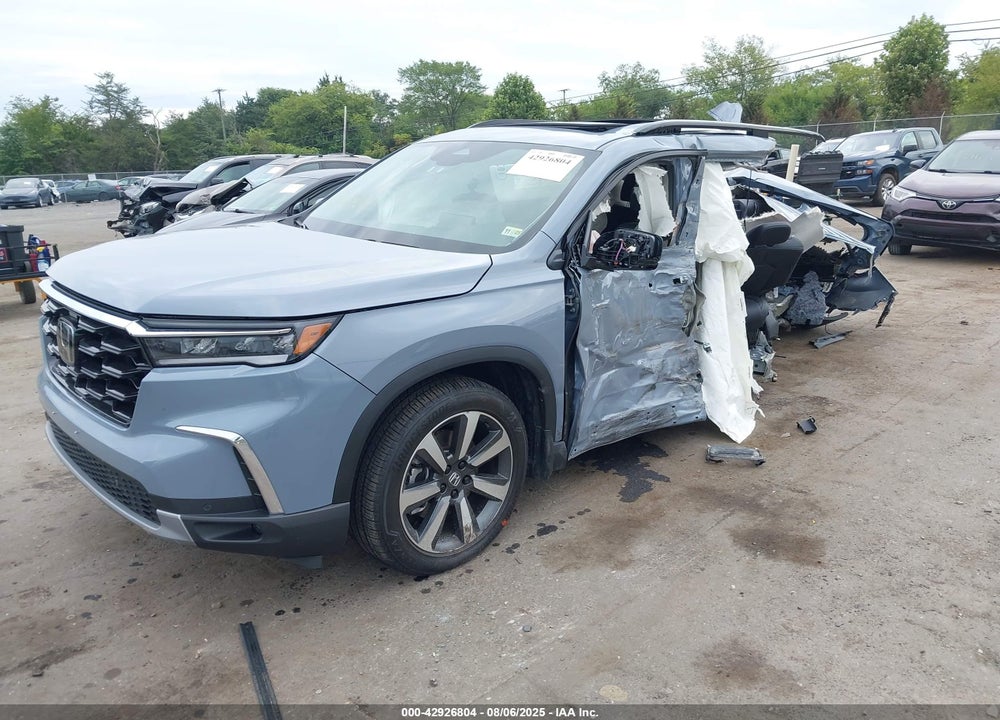2025 HONDA PILOT TOURING VIN: 5FNYG1H71SB082458