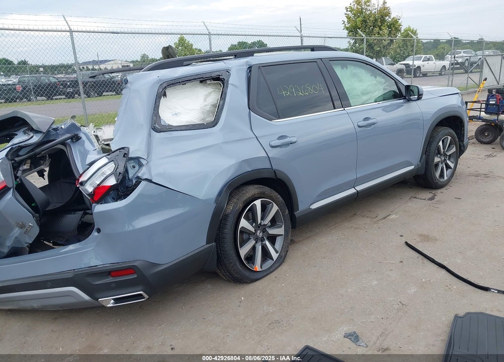 2025 HONDA PILOT TOURING VIN: 5FNYG1H71SB082458