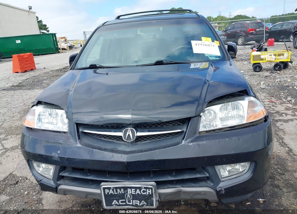 2002 ACURA MDX VIN: 2HNYD18682H530618