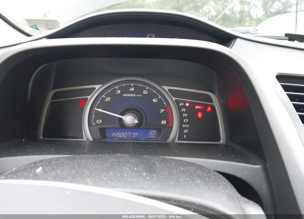 2007 HONDA CIVIC VIN: 2HGFG128X7H504335
