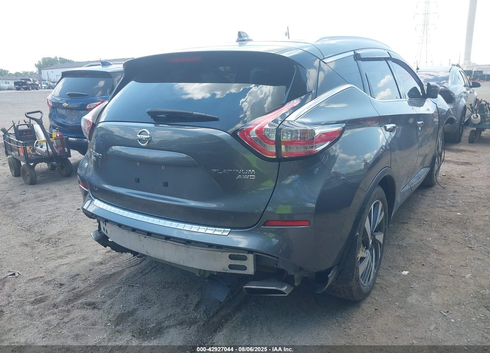 2018 NISSAN MURANO VIN: 5N1AZ2MH3JN174991