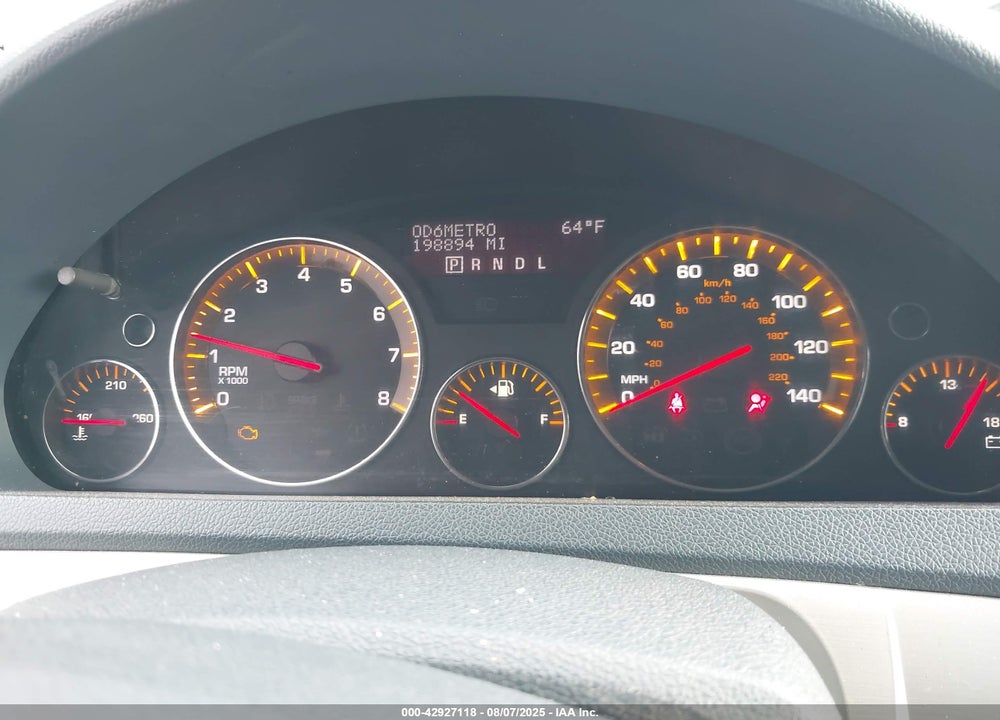 2008 SATURN OUTLOOK XE VIN: 5GZER13748J125341