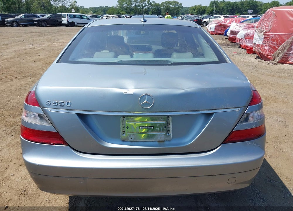 2007 MERCEDES-BENZ S 550 VIN: WDDNG71X47A095453