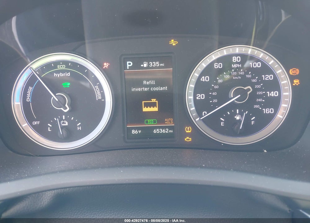 2019 HYUNDAI SONATA HYBRID VIN: KMHE34L36KA093741