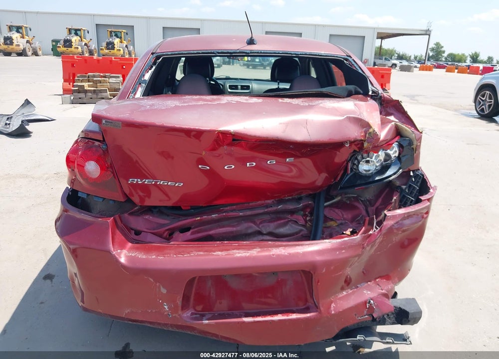 2014 DODGE AVENGER VIN: 1C3CDZAB6EN216651