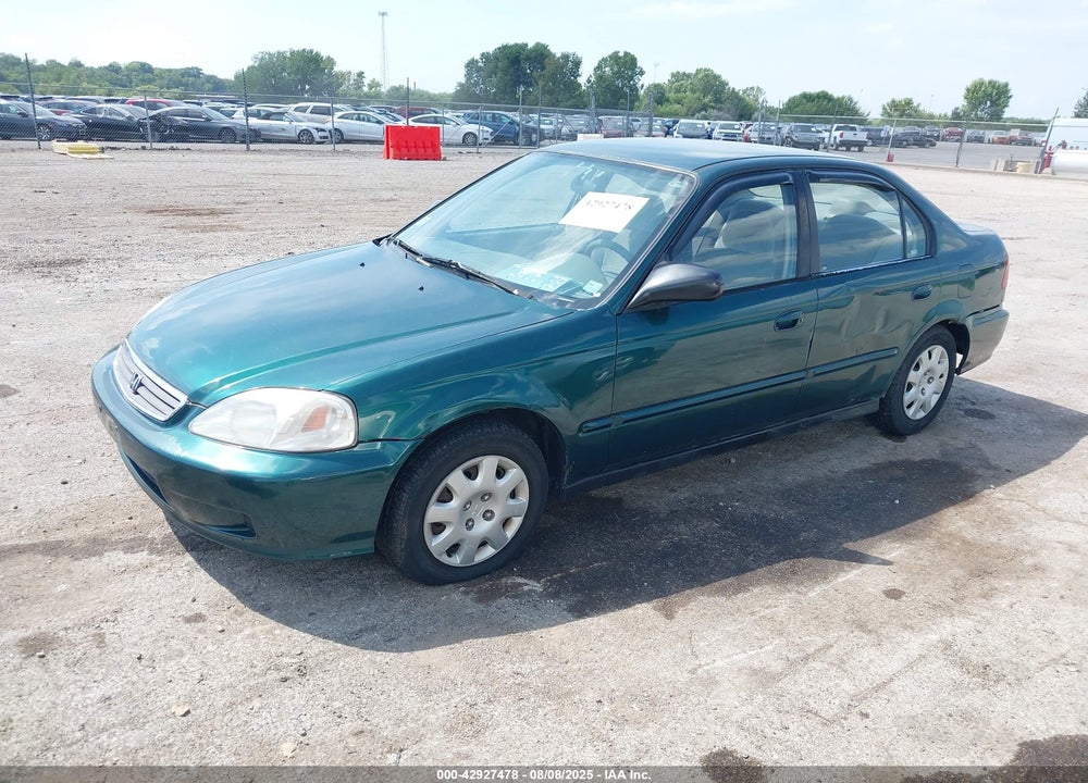 2000 HONDA CIVIC VALUE PACKAGE VIN: 2HGEJ6610YH530371
