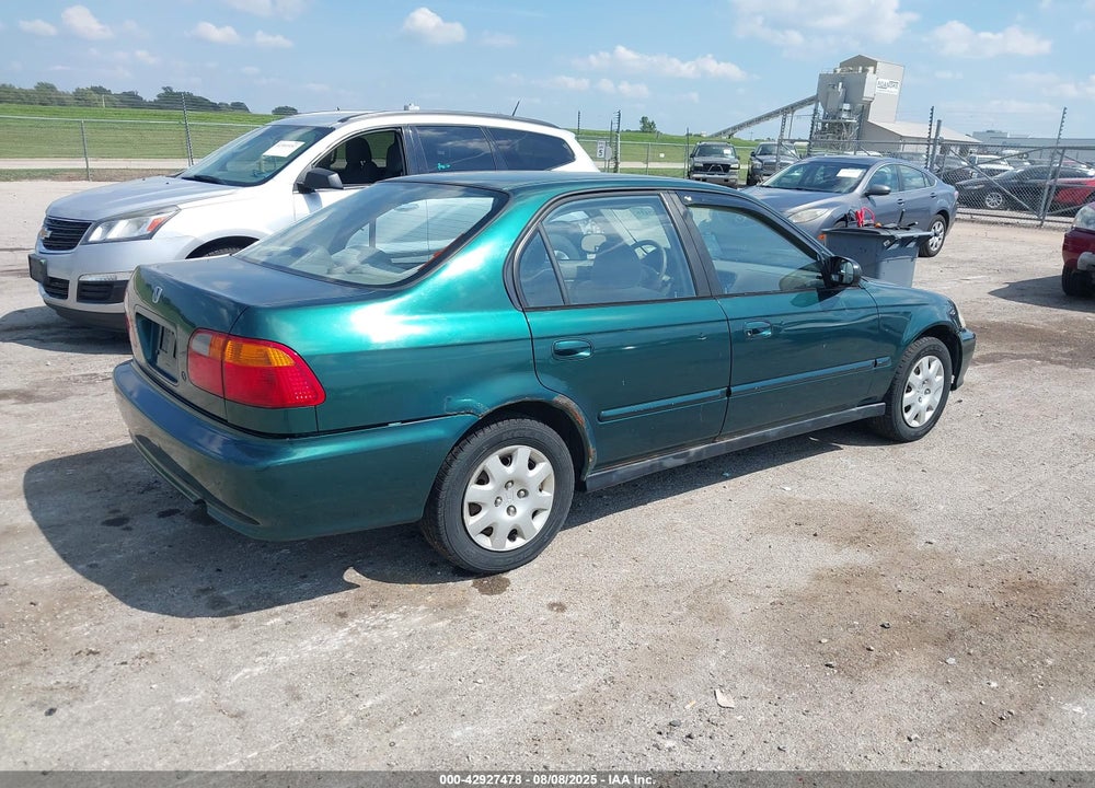 2000 HONDA CIVIC VALUE PACKAGE VIN: 2HGEJ6610YH530371