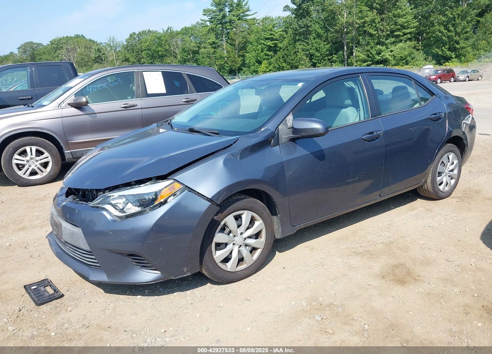 2016 TOYOTA COROLLA LE VIN: 5YFBURHEXGP505190
