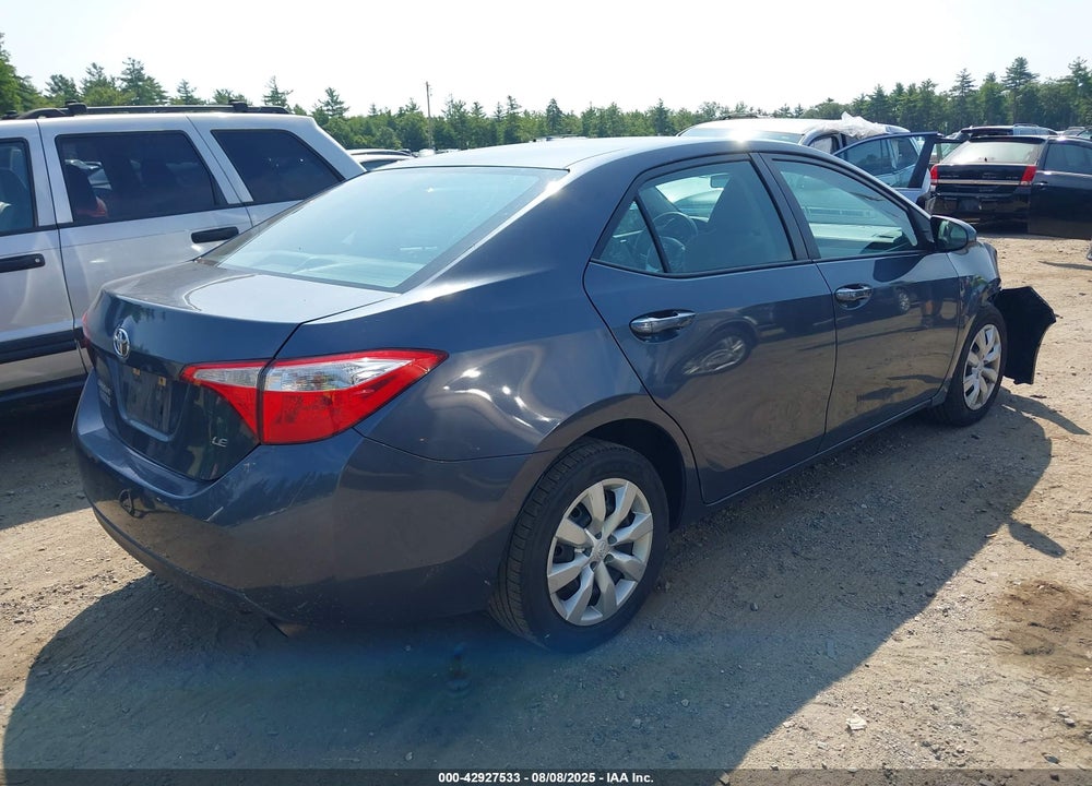 2016 TOYOTA COROLLA LE VIN: 5YFBURHEXGP505190