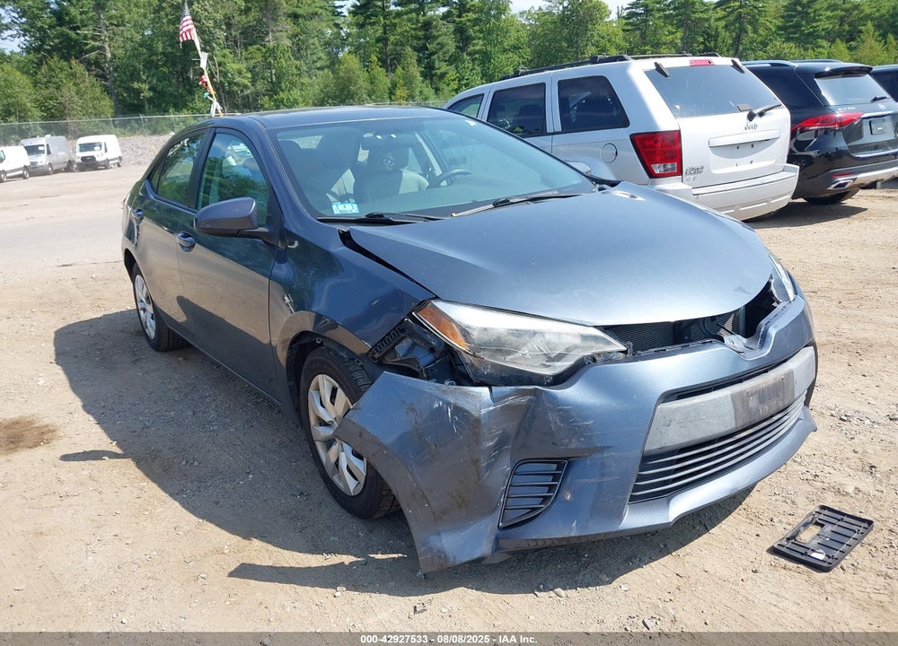 2016 TOYOTA COROLLA LE VIN: 5YFBURHEXGP505190