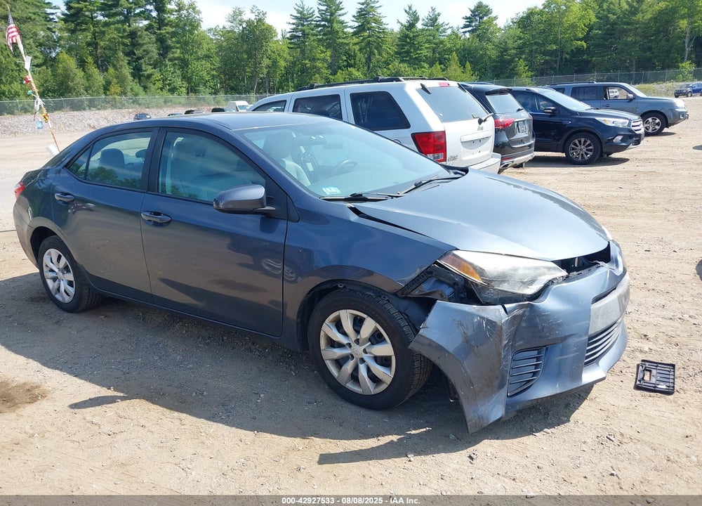 2016 TOYOTA COROLLA LE VIN: 5YFBURHEXGP505190