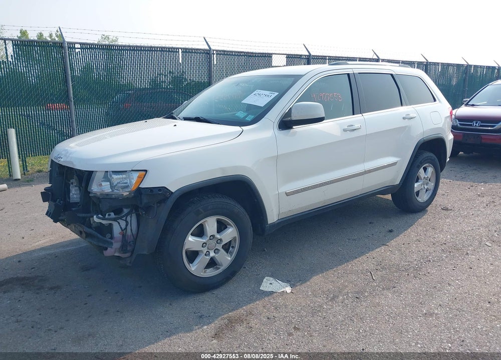2012 JEEP GRAND CHEROKEE LAREDO VIN: 1C4RJFAG0CC161647