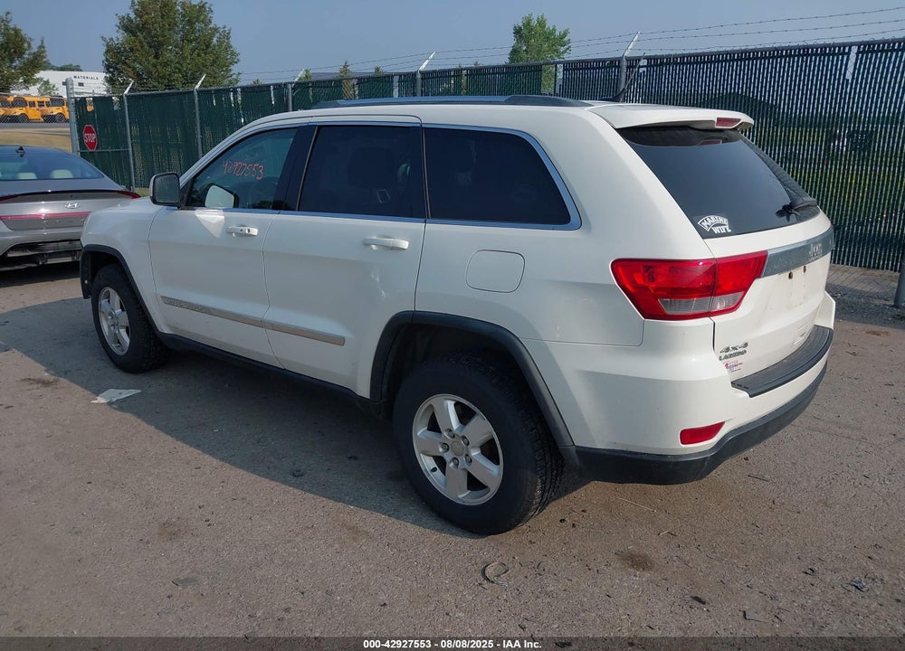 2012 JEEP GRAND CHEROKEE LAREDO VIN: 1C4RJFAG0CC161647