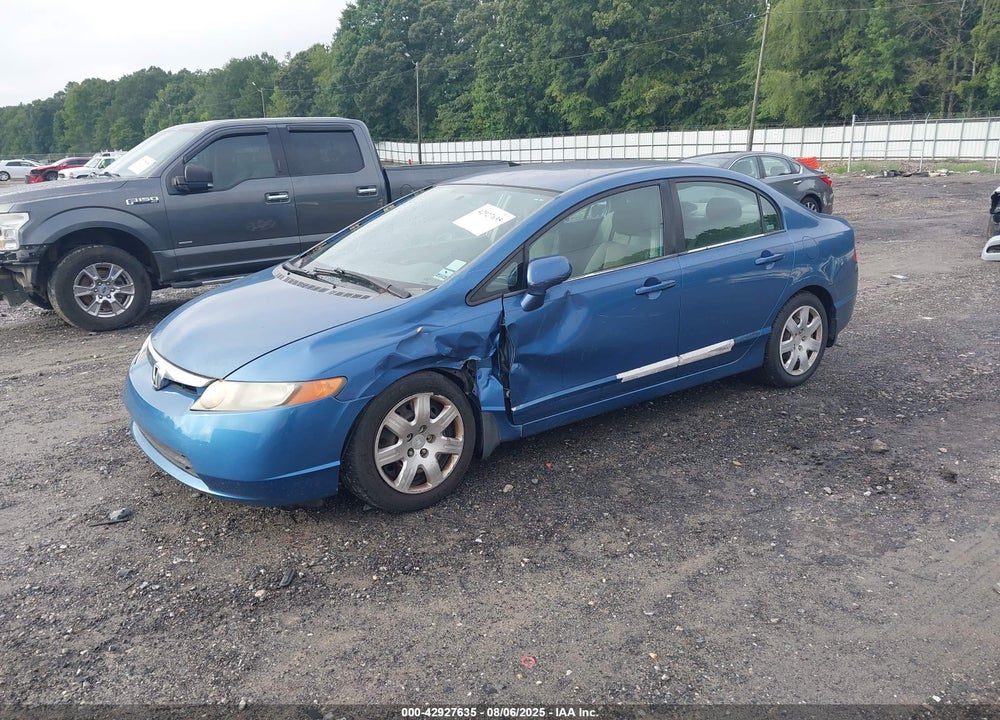 2007 HONDA CIVIC LX VIN: 1HGFA16577L039999