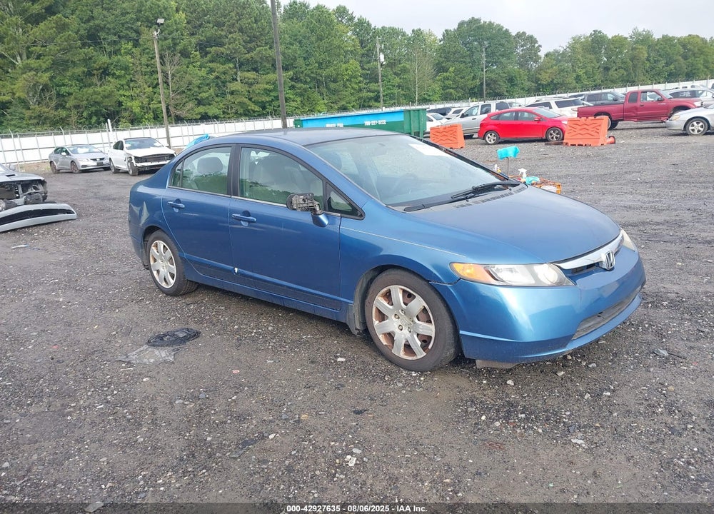 2007 HONDA CIVIC LX VIN: 1HGFA16577L039999