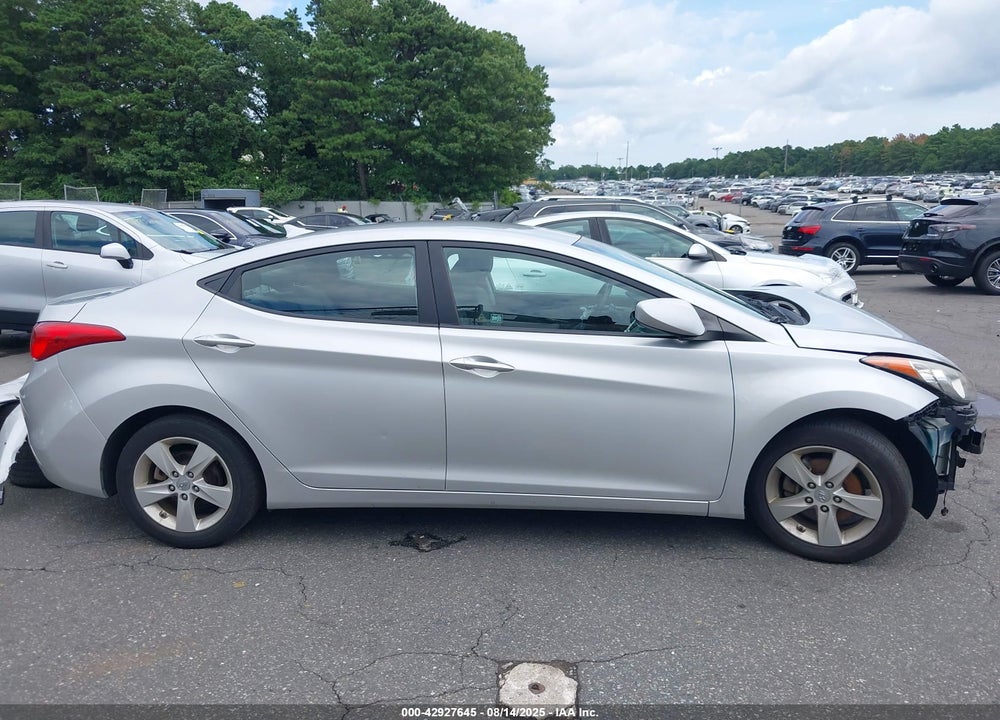 2012 HYUNDAI ELANTRA VIN: KMHDH4AEXCU305557
