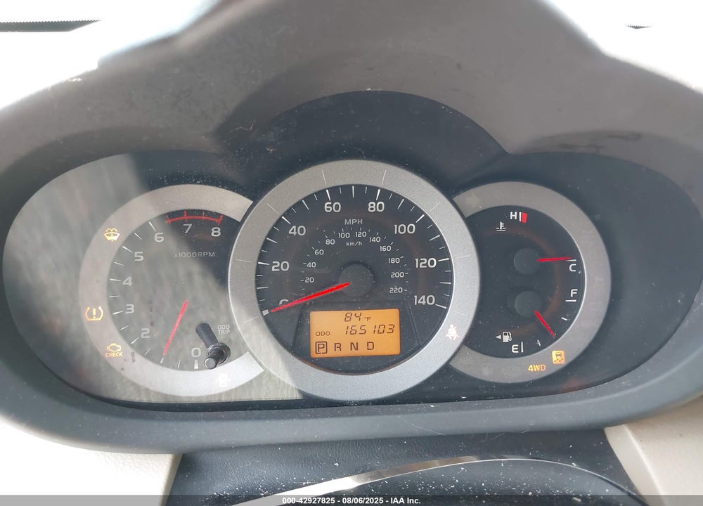 2011 TOYOTA RAV4 VIN: 2T3BF4DV6BW135924