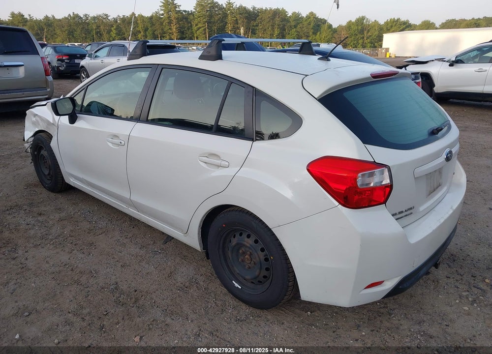 2015 SUBARU IMPREZA VIN: JF1GPAA62F9270070