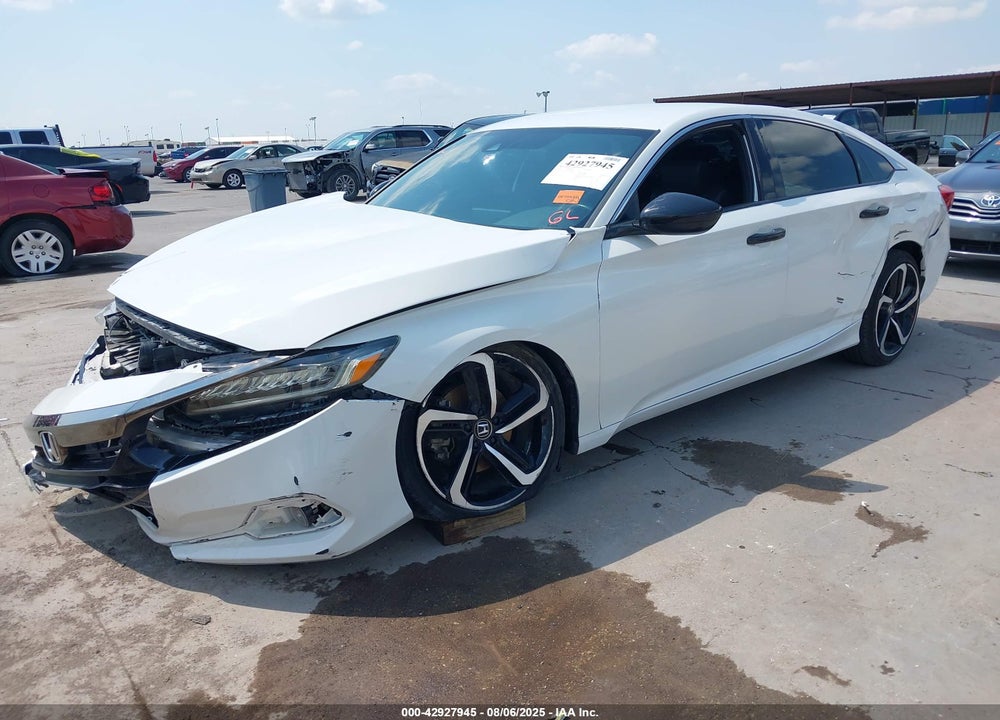 2021 HONDA ACCORD SPORT VIN: 1HGCV1F32MA105369