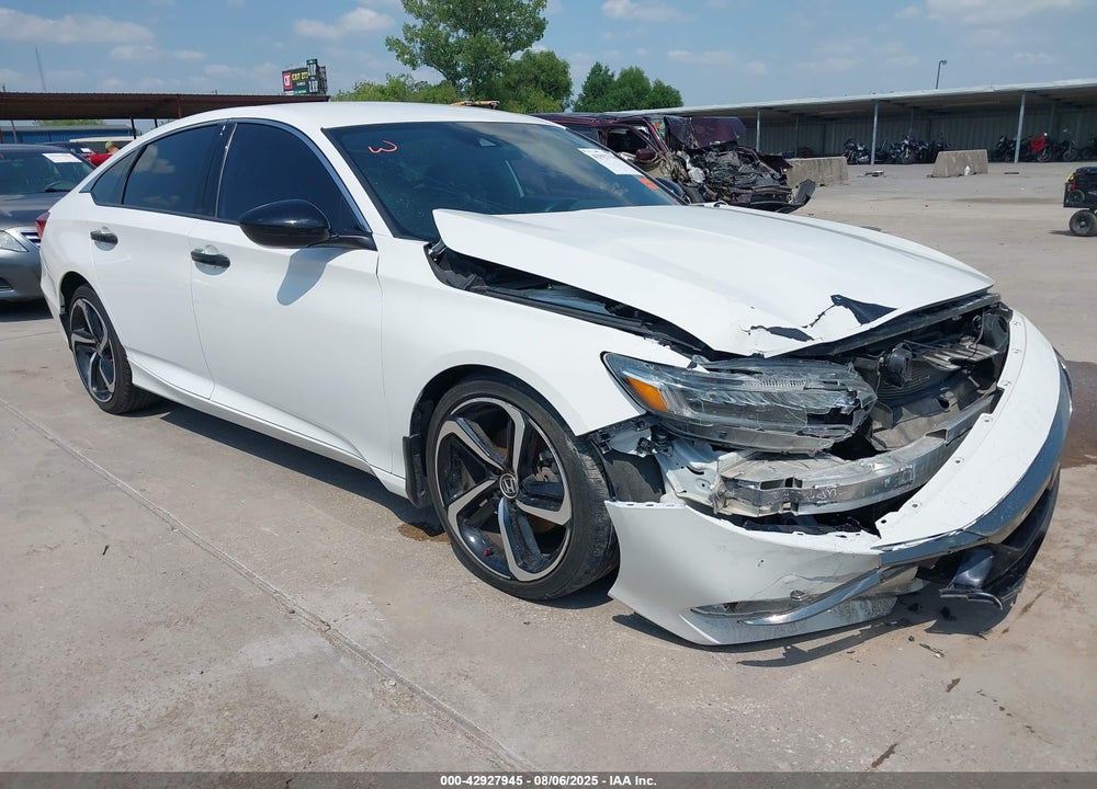 2021 HONDA ACCORD SPORT VIN: 1HGCV1F32MA105369