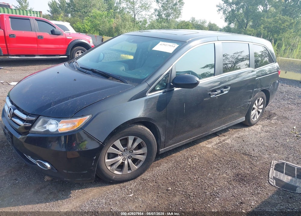 2015 HONDA ODYSSEY EX-L VIN: 5FNRL5H69FB026241
