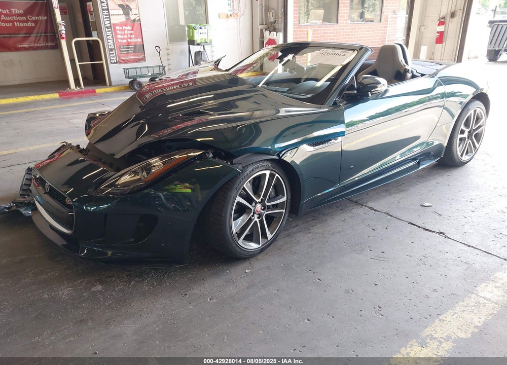 2016 JAGUAR F-TYPE VIN: SAJWJ6FV7G8K26756