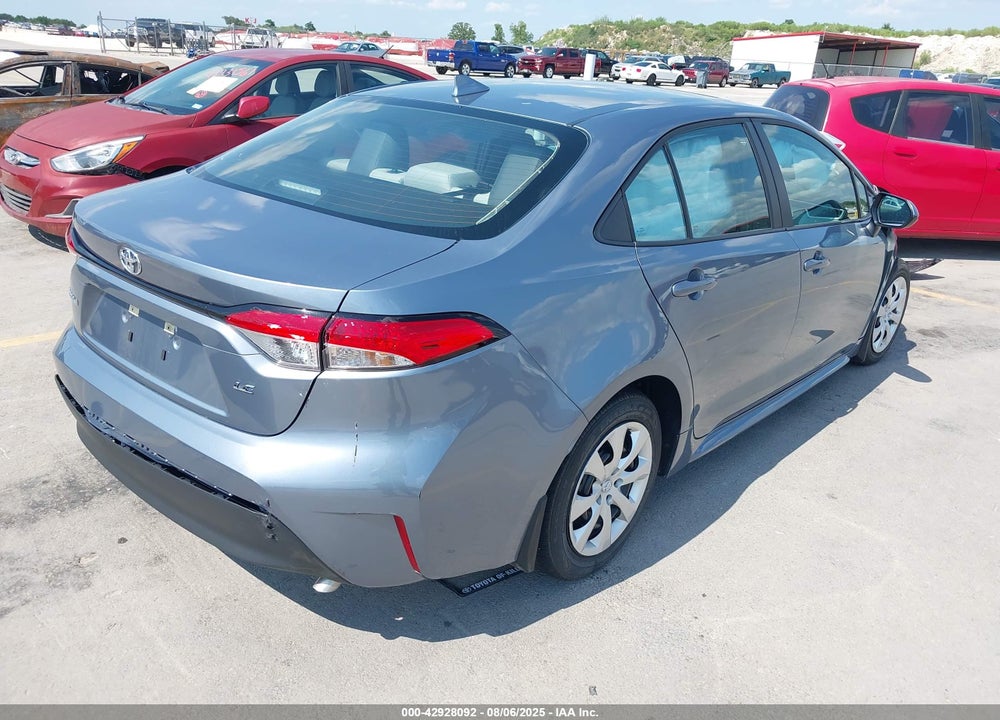 2025 TOYOTA COROLLA VIN: 5YFB4MDE8SP268135
