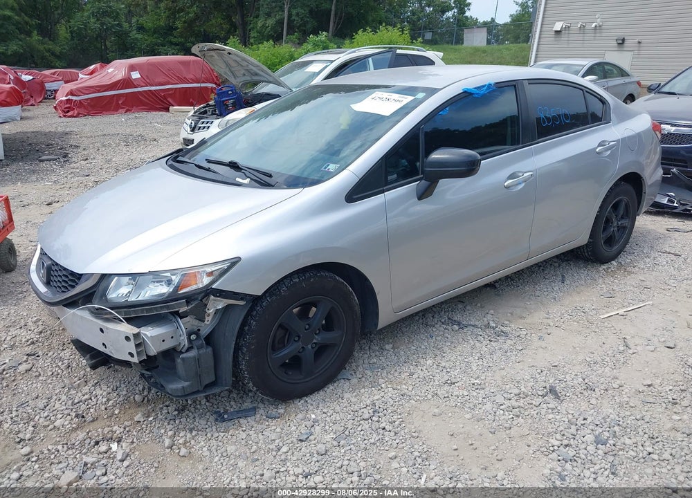 2015 HONDA CIVIC VIN: 19XFB2F70FE057061
