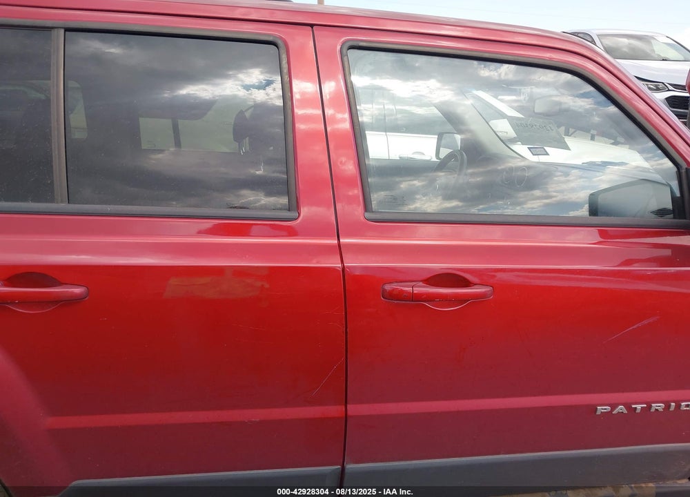 2016 JEEP PATRIOT VIN: 1C4NJRBB9GD658568