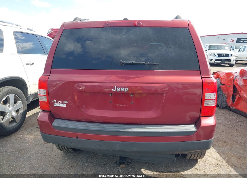 2016 JEEP PATRIOT VIN: 1C4NJRBB9GD658568