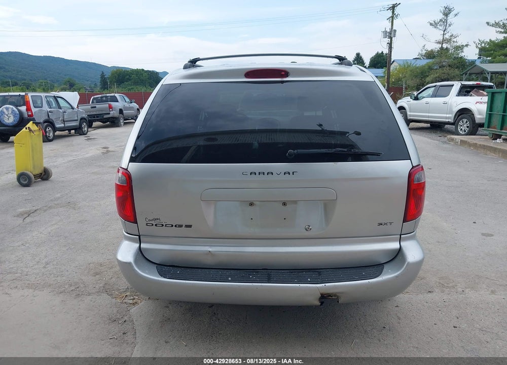 2007 DODGE CARAVAN SXT VIN: 1D4GP45R07B153925