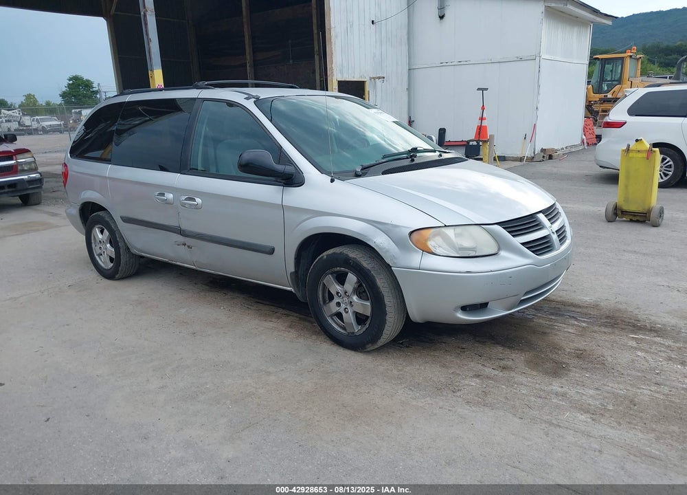2007 DODGE CARAVAN SXT VIN: 1D4GP45R07B153925