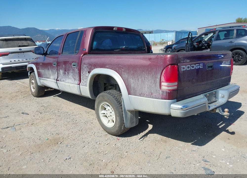 2000 DODGE DAKOTA SLT/SPORT VIN: 1B7HG2AZ9YS728469