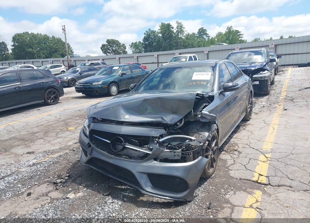 2017 MERCEDES-BENZ AMG C 43 4MATIC VIN: 55SWF6EBXHU214544
