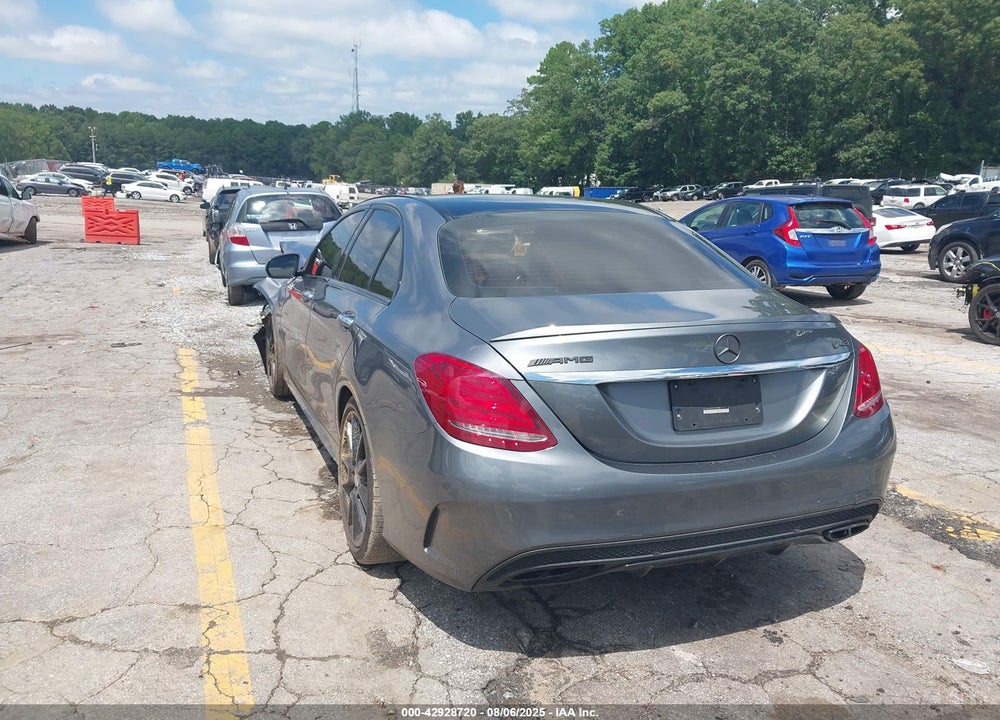 2017 MERCEDES-BENZ AMG C 43 4MATIC VIN: 55SWF6EBXHU214544