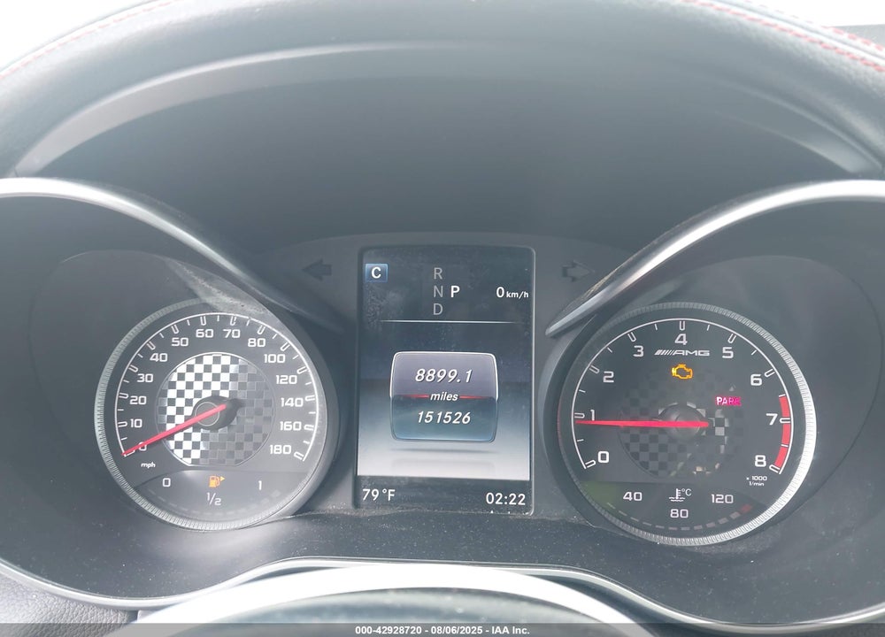 2017 MERCEDES-BENZ AMG C 43 4MATIC VIN: 55SWF6EBXHU214544