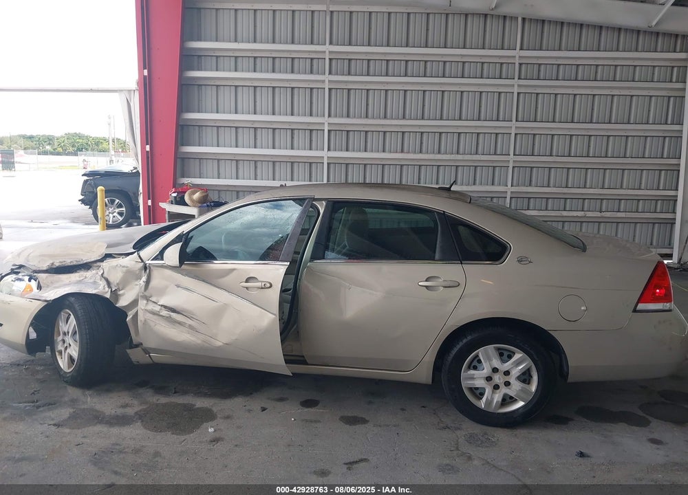 2008 CHEVROLET IMPALA LS VIN: 2G1WB58K489199250