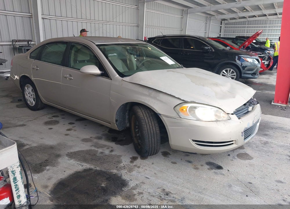 2008 CHEVROLET IMPALA LS VIN: 2G1WB58K489199250