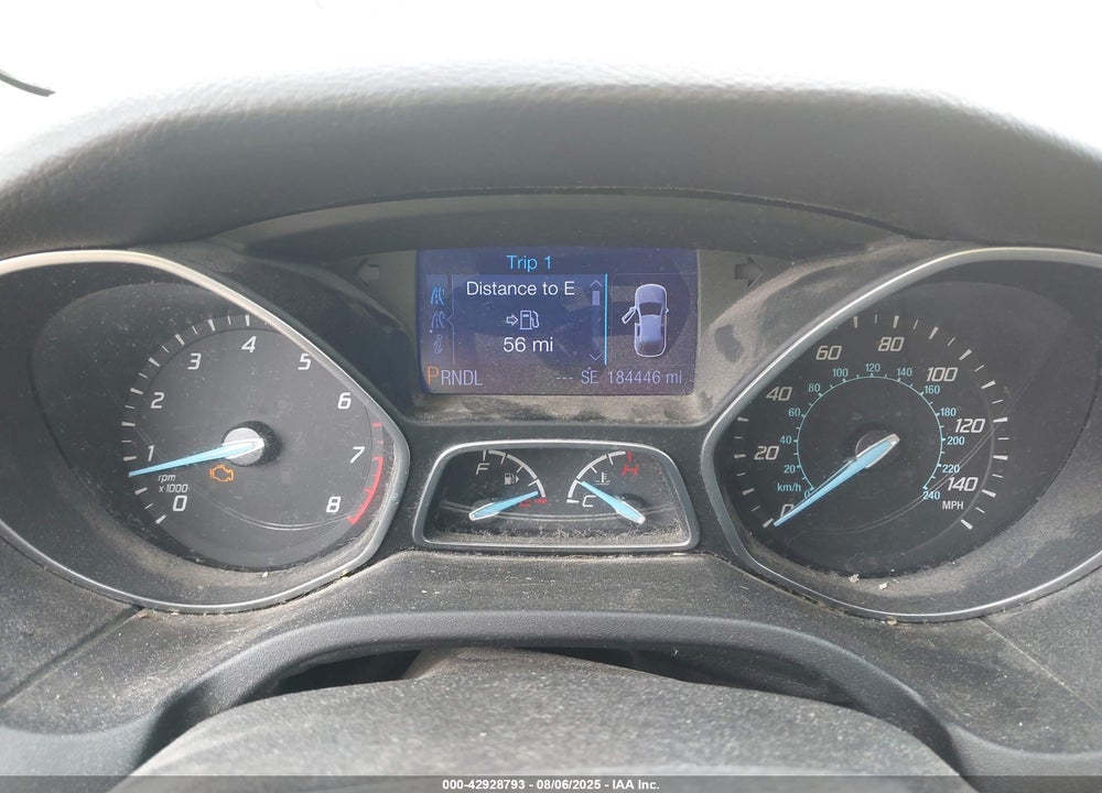 2013 FORD FOCUS VIN: 1FADP3K24DL169185