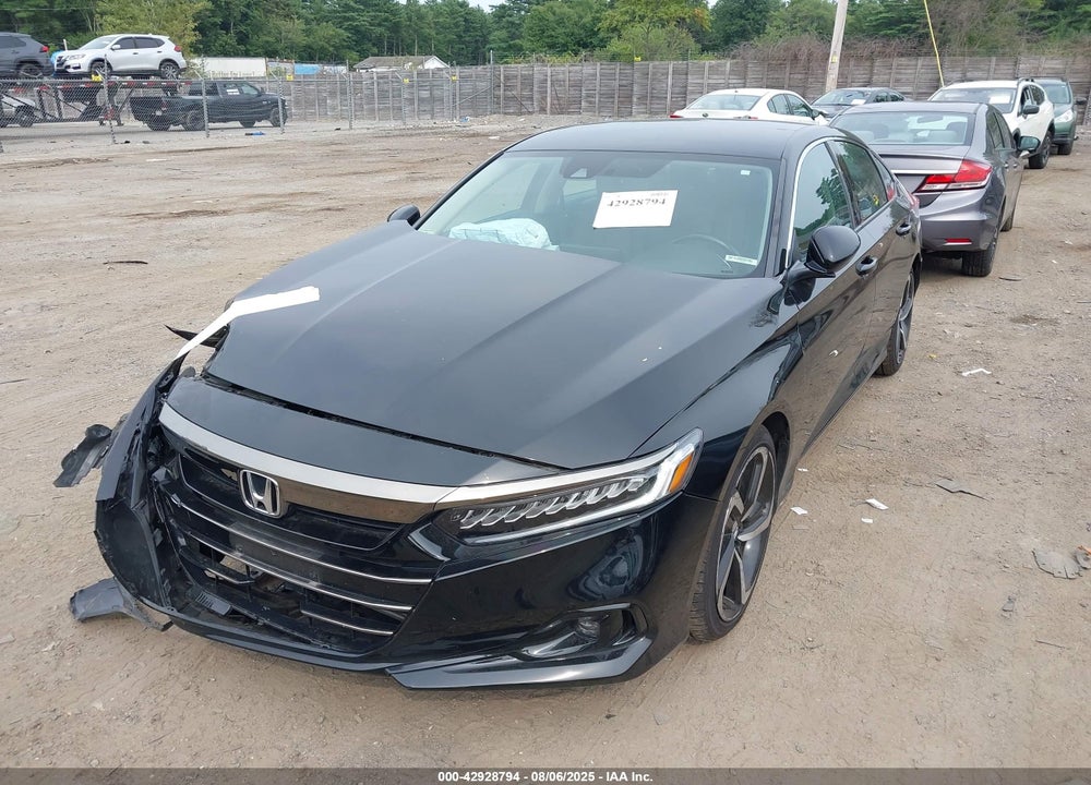 2022 HONDA ACCORD VIN: 1HGCV1F4XNA081266