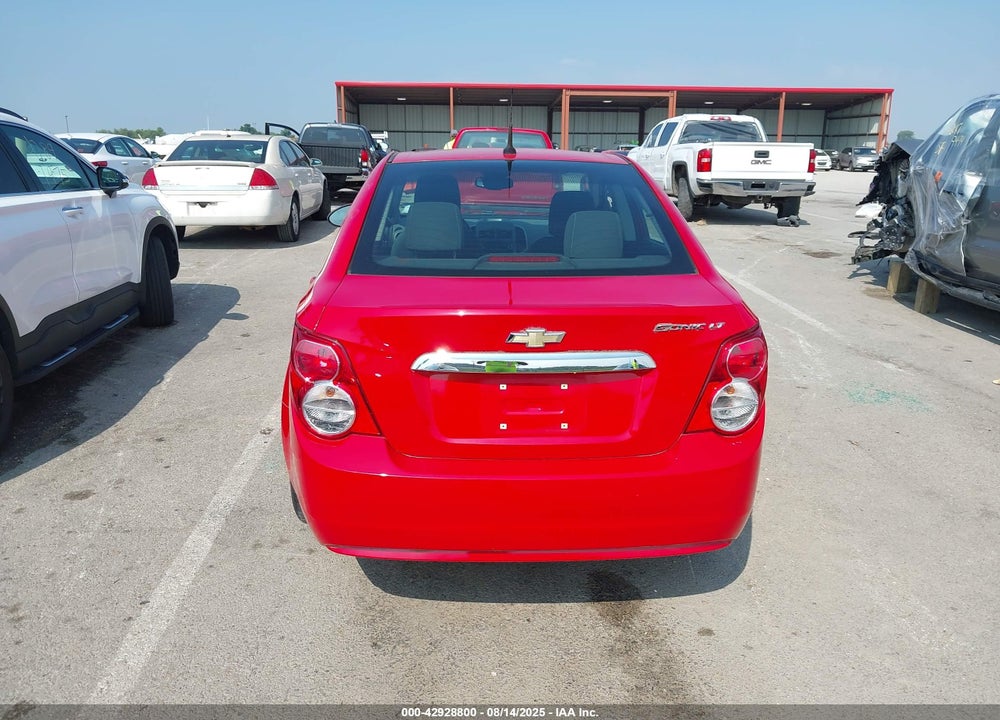 2012 CHEVROLET SONIC VIN: 1G1JC5SH4C4122569