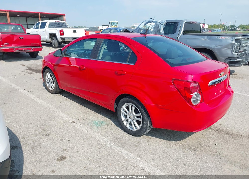 2012 CHEVROLET SONIC VIN: 1G1JC5SH4C4122569