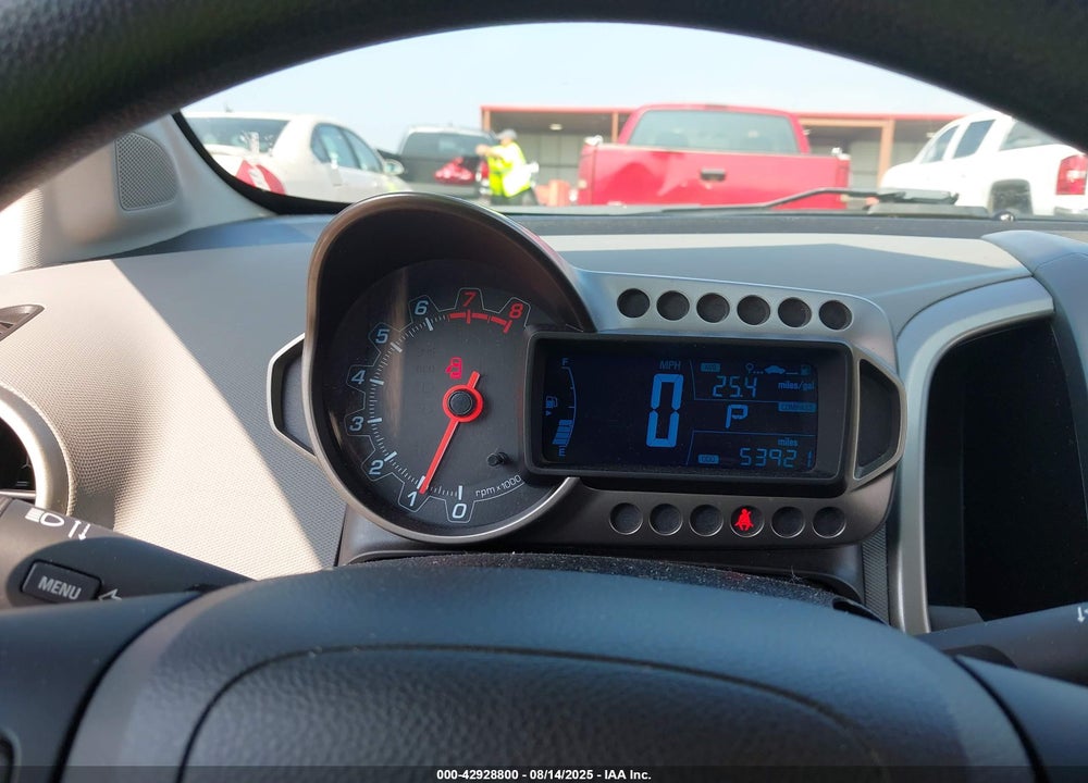 2012 CHEVROLET SONIC VIN: 1G1JC5SH4C4122569