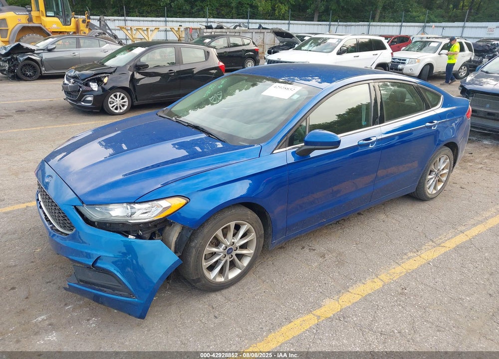 2017 FORD FUSION SE VIN: 3FA6P0H75HR417333