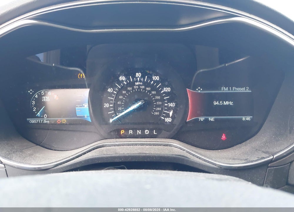 2017 FORD FUSION SE VIN: 3FA6P0H75HR417333
