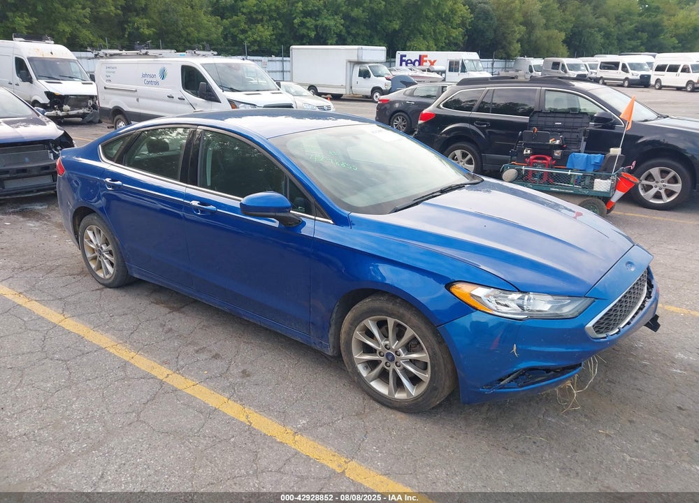 2017 FORD FUSION SE VIN: 3FA6P0H75HR417333