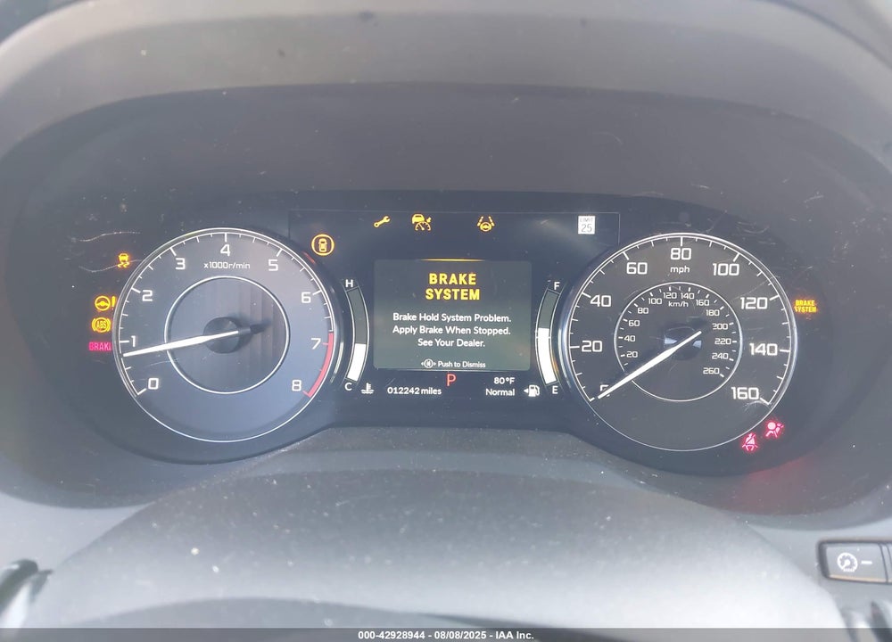 2025 ACURA RDX VIN: 5J8TC2H42SL011138