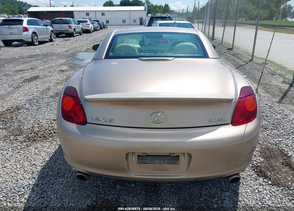 2004 LEXUS SC 430 VIN: JTHFN48Y240054224