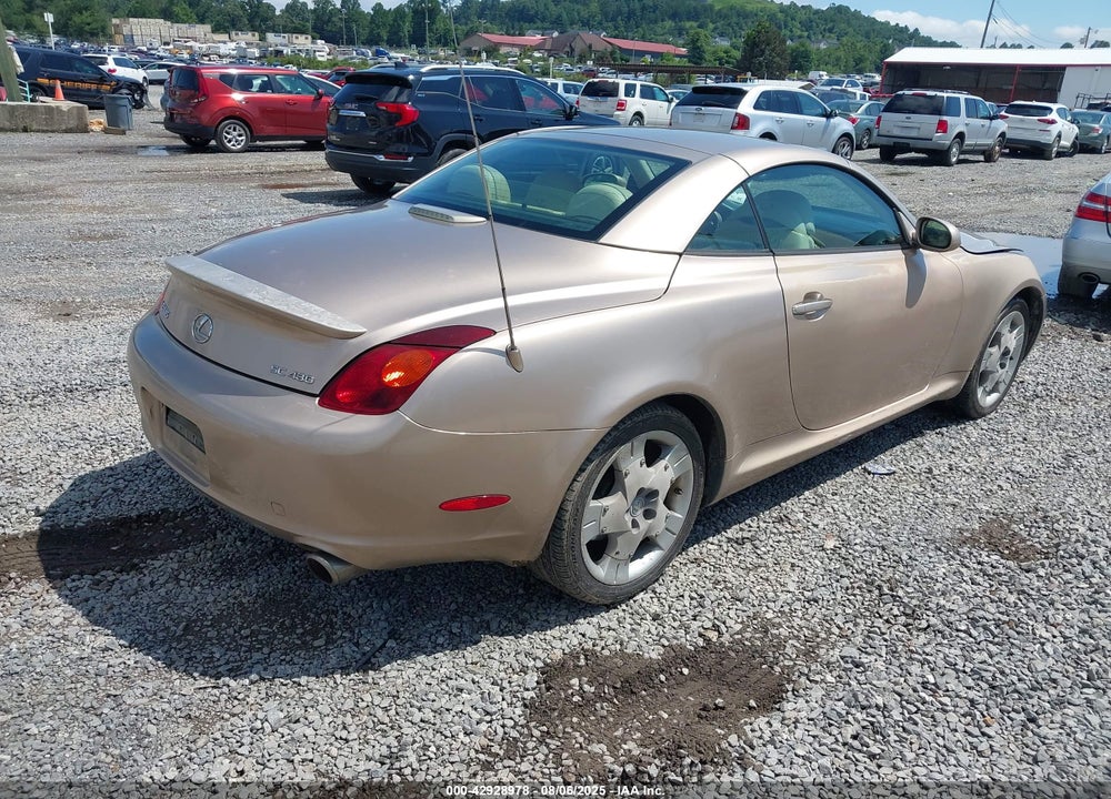 2004 LEXUS SC 430 VIN: JTHFN48Y240054224