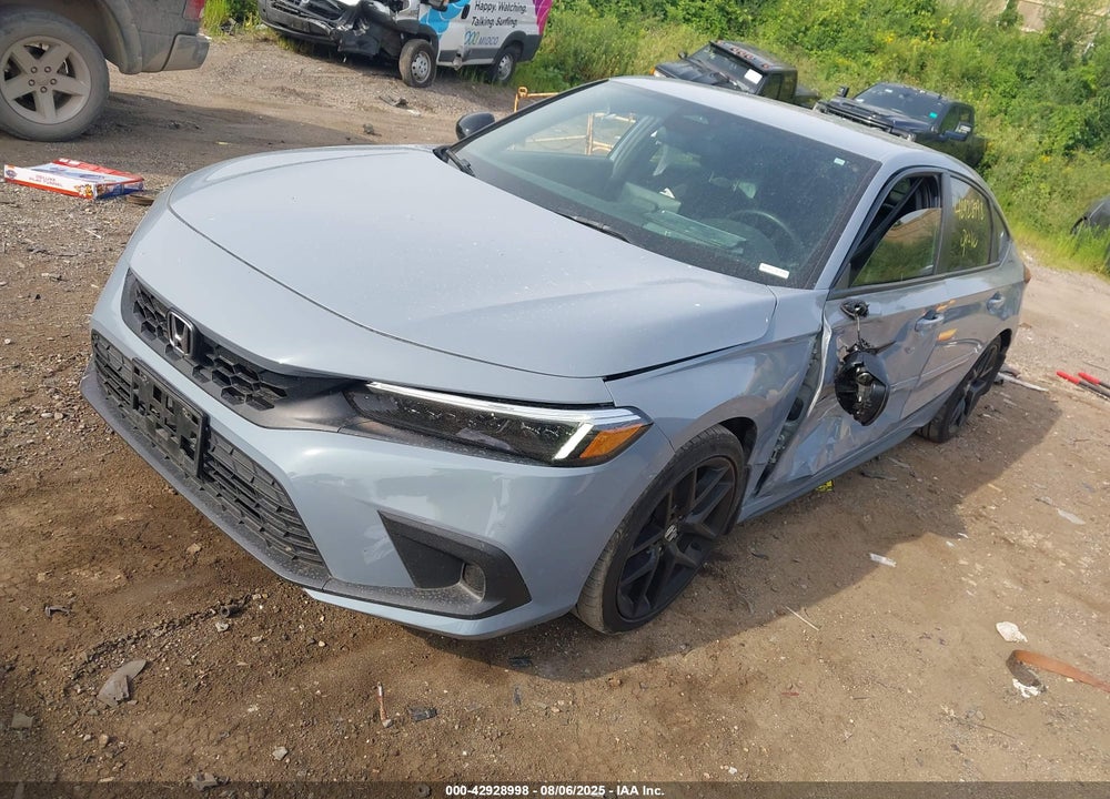 2022 HONDA CIVIC VIN: 19XFL2H88NE011088